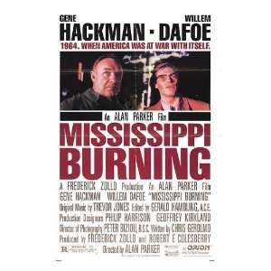  Mississippi Burning Original Movie Poster, 27 x 40 (1988 