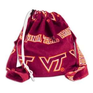  Virginia Tech Hokies Beach Towel Backpack Sports 