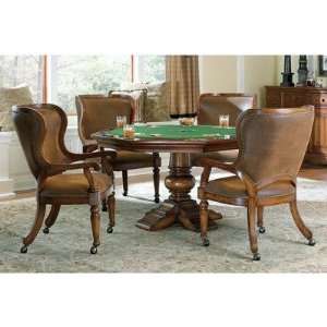  Waverly Place 5 Piece Poker Table with Chairs Set in 