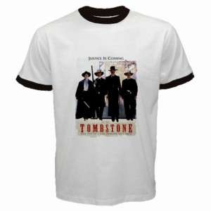 Tombstone Classic Movie Ringer T T Shirt S to 3XL Men  