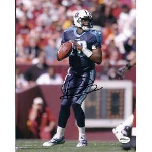  Vince Young Autographed Tennessee Titans 8 x 10 