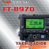 Yaesu FT 897D HF VHF UHF Tranceiver, UNLOCKED TX coverage FT 897D 