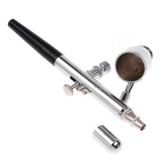 Dual action airbrush with a 0.35mm nozzle, for precise and accurate 