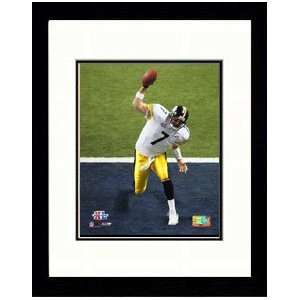  of Ben Roethlisberger of the Pittsburgh Steelers spiking the ball 