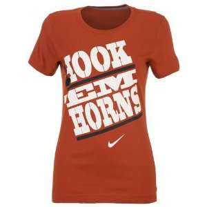  Nike Womens University of Texas Local T shirt Sports 