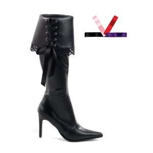  PLUNDER 110, Blk Str Pu Pirate Boot , 3 3/4 Everything 