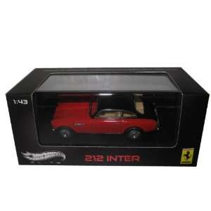  Ferrari 212 Inter Vignale Red/Black Elite Edition 1/43 by 
