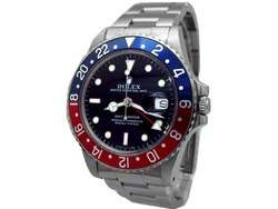 Rolex Stainless GMT Master Watch *Vintage Collectible*  