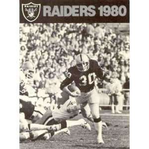  1980 Oakland Raiders Pocket Schedule