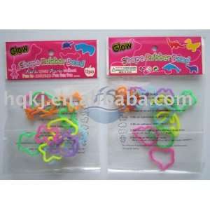   bands ring shape rubber band animal bracelets 2000packs/lot Toys