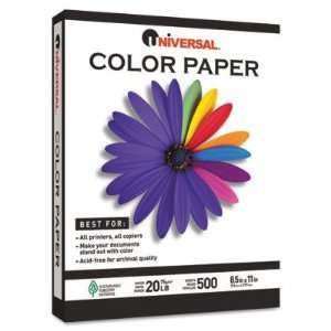 Premium Colored Copy/Laser Printer Paper   Canary, 20lb, Letter, 500 