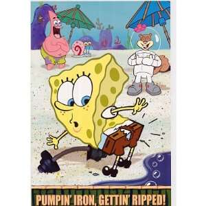   ) SpongeBob Squarepants (Ripped Pants) Cartoon Poster