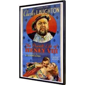  Private Life of Henry VIII, The 11x17 Framed Poster 