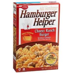 Hamburger Helper Cheesy Ranch Burger Grocery & Gourmet Food