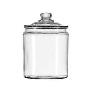 Anchor Hocking Heritage Hill 1/2 Gallon Glass Jar with Cover 2 EA/CAS