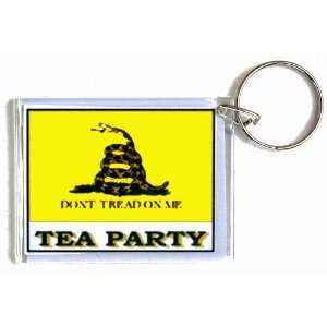  Gadsden Flag Tea Party Key Ring 