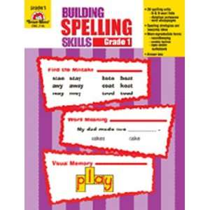 New Evan Moor Building Spelling Skills Grade 1 Spelling 