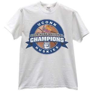   2004 National Champions Circle Design White T shirt