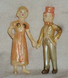 VINTAGE CELLULOID RARE WEDDING COUPLE CIRCA 1930s MADE IN JAPAN 