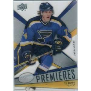  2008/09 Upper Deck Ice #143 T.J. Oshie /499 Sports Collectibles