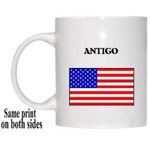  US Flag   Antigo, Wisconsin (WI) Mug 