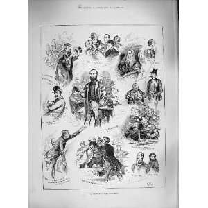   1886 IRISH PARLIAMENT STRANGERS GALLERY HOME SECRETARY