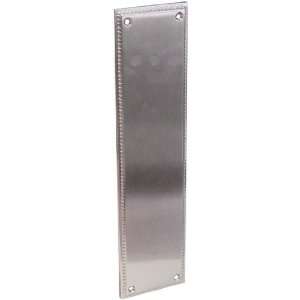   Knoxville 12 Height Solid Brass Knoxville Push Plate from the De