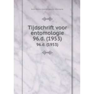   . 96.d. (1953) Nederlandse Entomologische Vereniging Books
