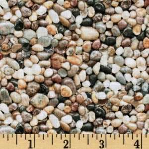  44 Wide Children Of The Sea Pebbles Fabric By The Yard 