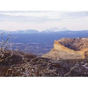 Montezuma Valley Outlook, Mesa Verde National Park, Colorado, USA 