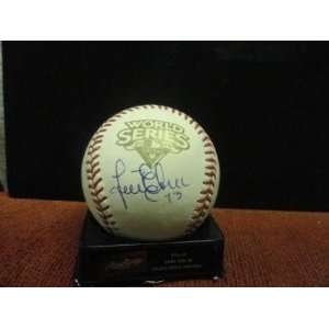 Jose Veras Signed Baseball   2009 World Series   Autographed Baseballs