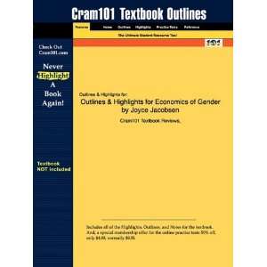  Studyguide for The Economics of Gender by Joyce Jacobsen 