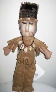 PENOBSCOT Man Doll Detailed by Ruth Francis, Penobscot  