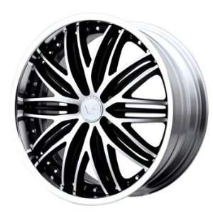 Venti Plus VP106 20x8.5 Black Wheel / Rim 5x4.5 with a 40mm Offset and 