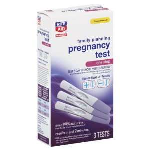  Rite Aid Pregnancy Test, 3 ea