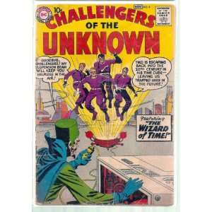 CHALLENGERS OF THE UNKNOWN # 4, 2.5 GD + DC  Books