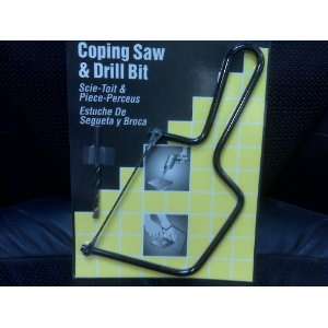  TOOL BAYS COPING SAW & DRILL BIT, Blades are tungsten 