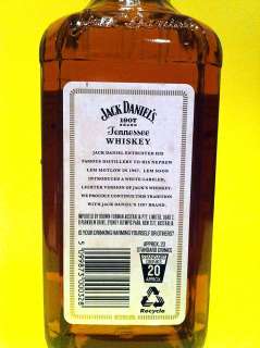 Jack Daniels ✺ WHITE LABEL ✺ 1907 Lem Motlow. Limited Edition 