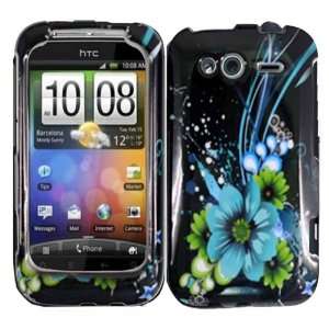 Tmobile HTC Wildfire S Accessory (NOT for HTC Wildfire)   Blue Blossom 