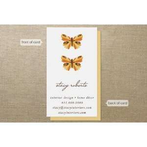  Botanical Butterfly Business Cards