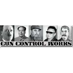  Vinyl Sticker Gun Control Works 