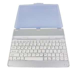 Keyboard Dock   Aluminum Smart Cover Case Bluetooth Keyboard for Apple 