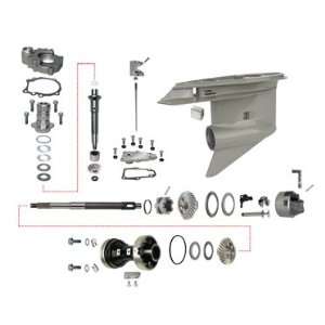 OMC COBRA COMPLETE GEAR HOUSING ASSEMBLY KIT  GLM Part Number 28860