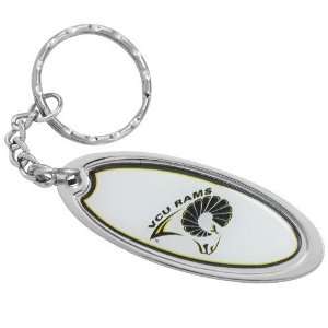 VCU Rams Domed Oval Keychain 