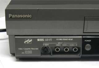 TESTED Panasonic AG 3200 Super VHS SVHS Video Cassette Recorder VCR 