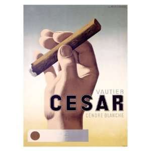  Vautier Cesar Giclee Poster Print by Adolphe Mouron 