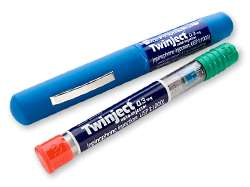 EPI TWINJECT EPIPEN TRAINER EMERGENCY ALLERGY nuts bees DEMONSTRATOR 