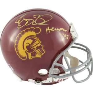 Reggie Bush Autographed Pro Line Helmet  Details USC Trojans 