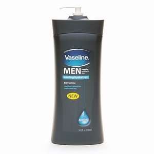 Vaseline Mens Cooling Hydration Body Lotion 24.5 fl oz (Quantity of 4 