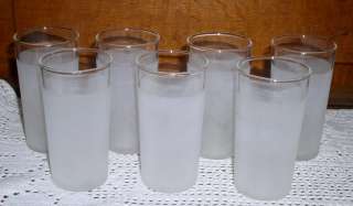   tumblers used in very good condition each measures about 4 5 8 tall